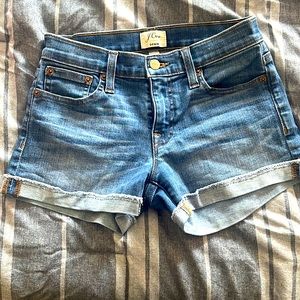 J crew Jean shorts